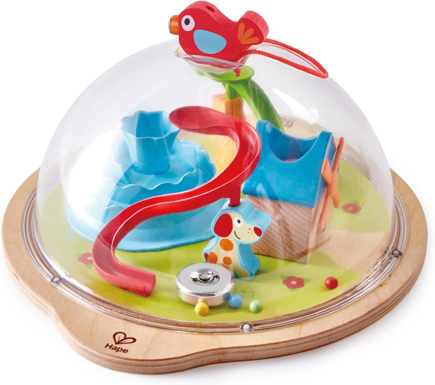 Fidtoy 3D Magnetic Maze Adventure Dome Toy for Toddlers 2+