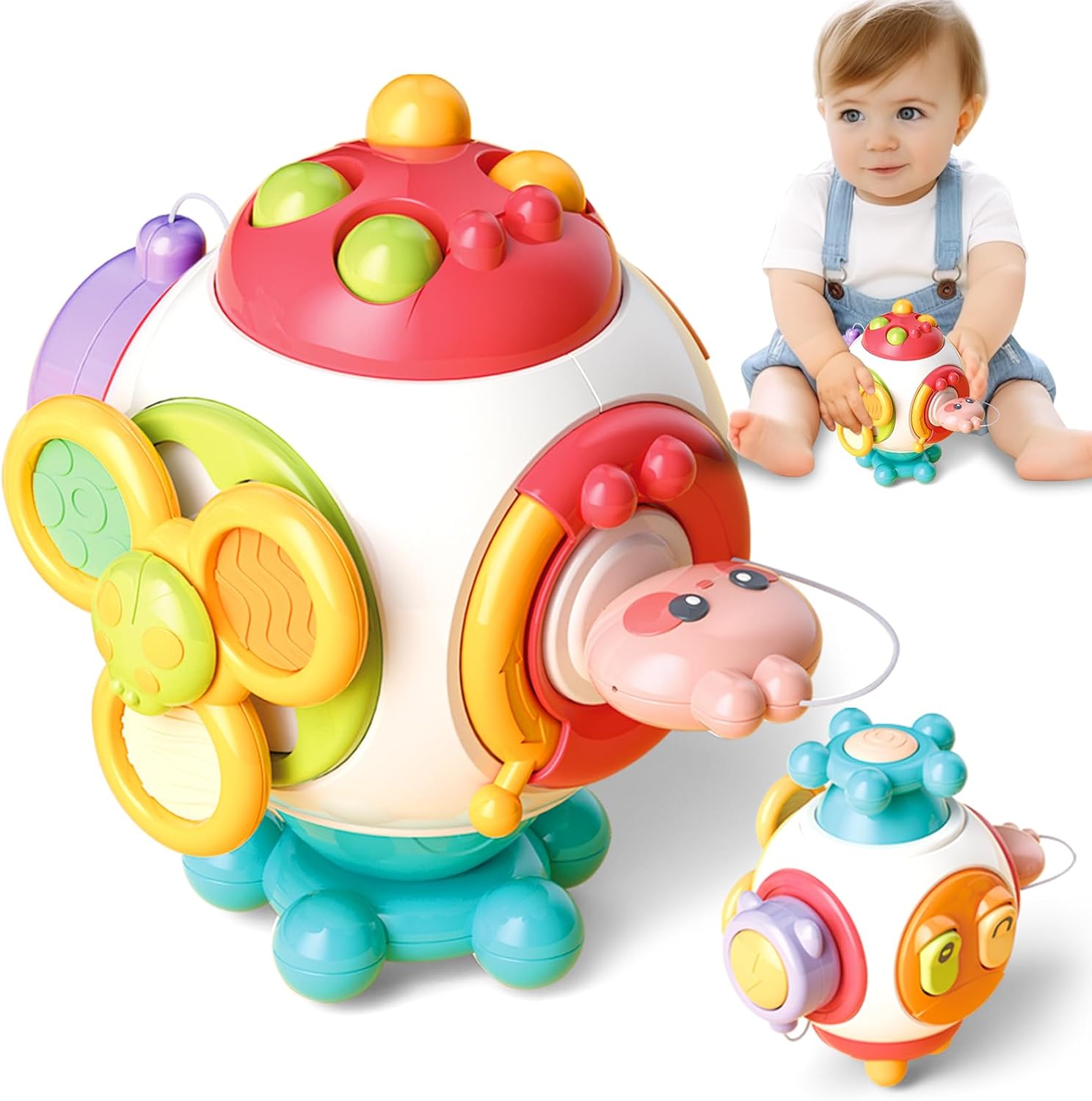 Cubo de actividades 6 en 1 Busy Catch Ball - 022