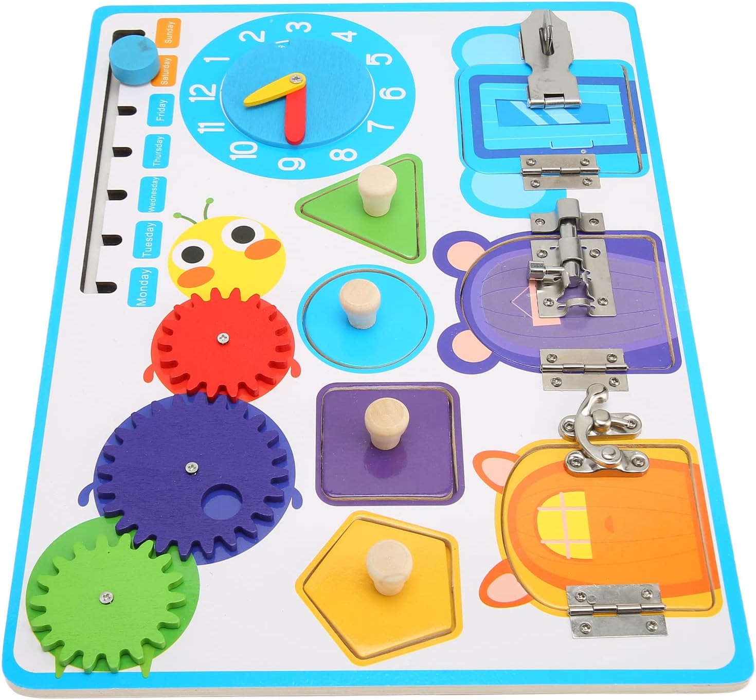 Fidget Board Activities for Seniors, Calming Fidget Board Sensory Activities Improve Coordination and Relieve Memory Loss Anxiety