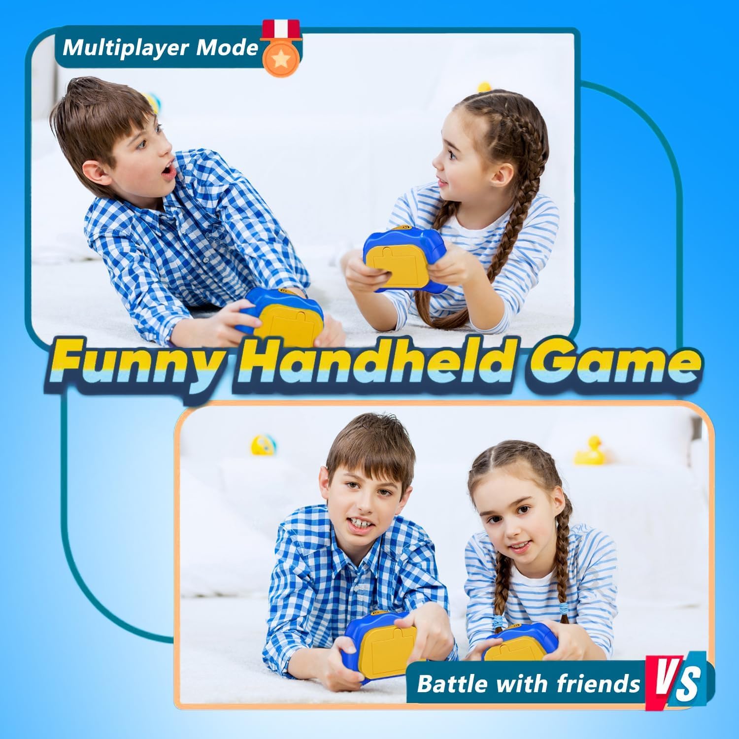 Fidtoy Pop It Game Console – Handheld Light Up Sensory Toy for Kids 3+