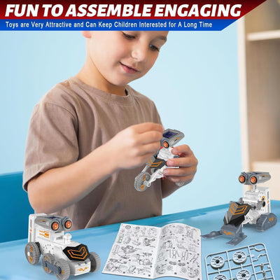Kit de robotique à énergie solaire 14 modèles en 1 - 707