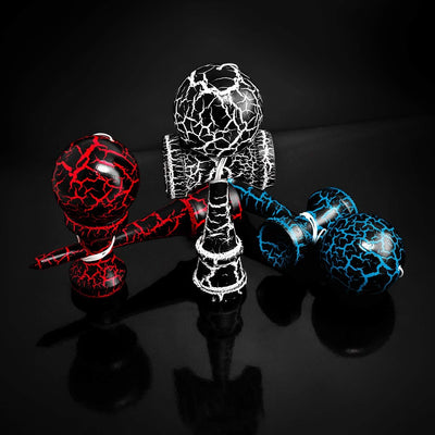Fidtoy Kendama Cracks Wooden Skill Toy for Kids