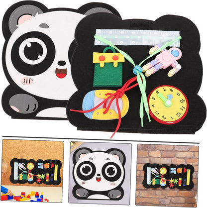 Sensory Board, Panda Design, Fashionable Busy Board, Early