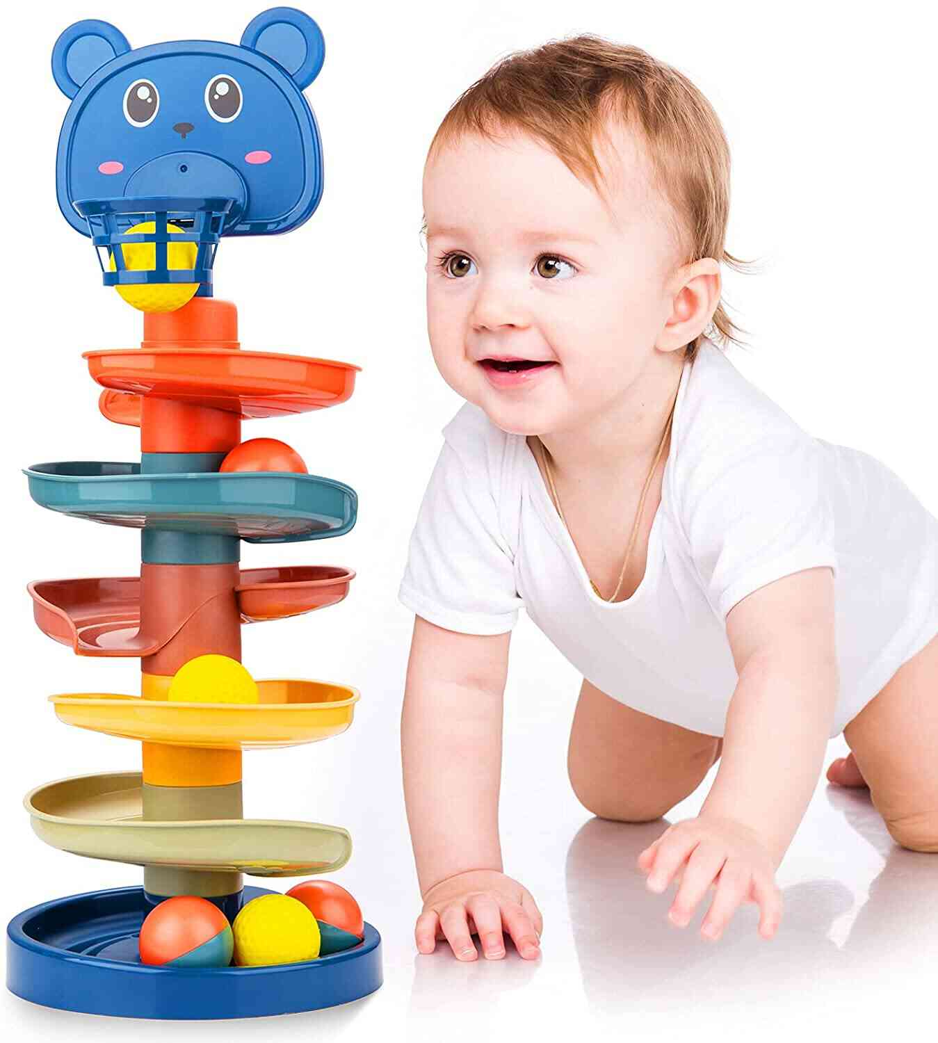Slide & Seek Ball Run Tower