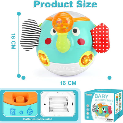 Fidtoy Interactive Elephant Crawling & Dancing Toy