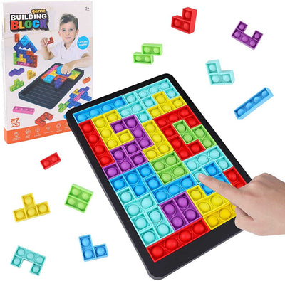 Montessori Australie TetrisPOP™ Puzzle Fidget 2-en-1