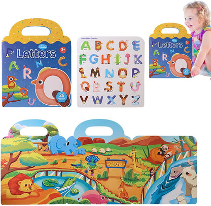 pegatinas reutilizables para - Libro pegatinas actividades divertidas para niños pequeños | Divertidas pegatinas viaje para niños, rompecabezas bricolaje varios escenarios