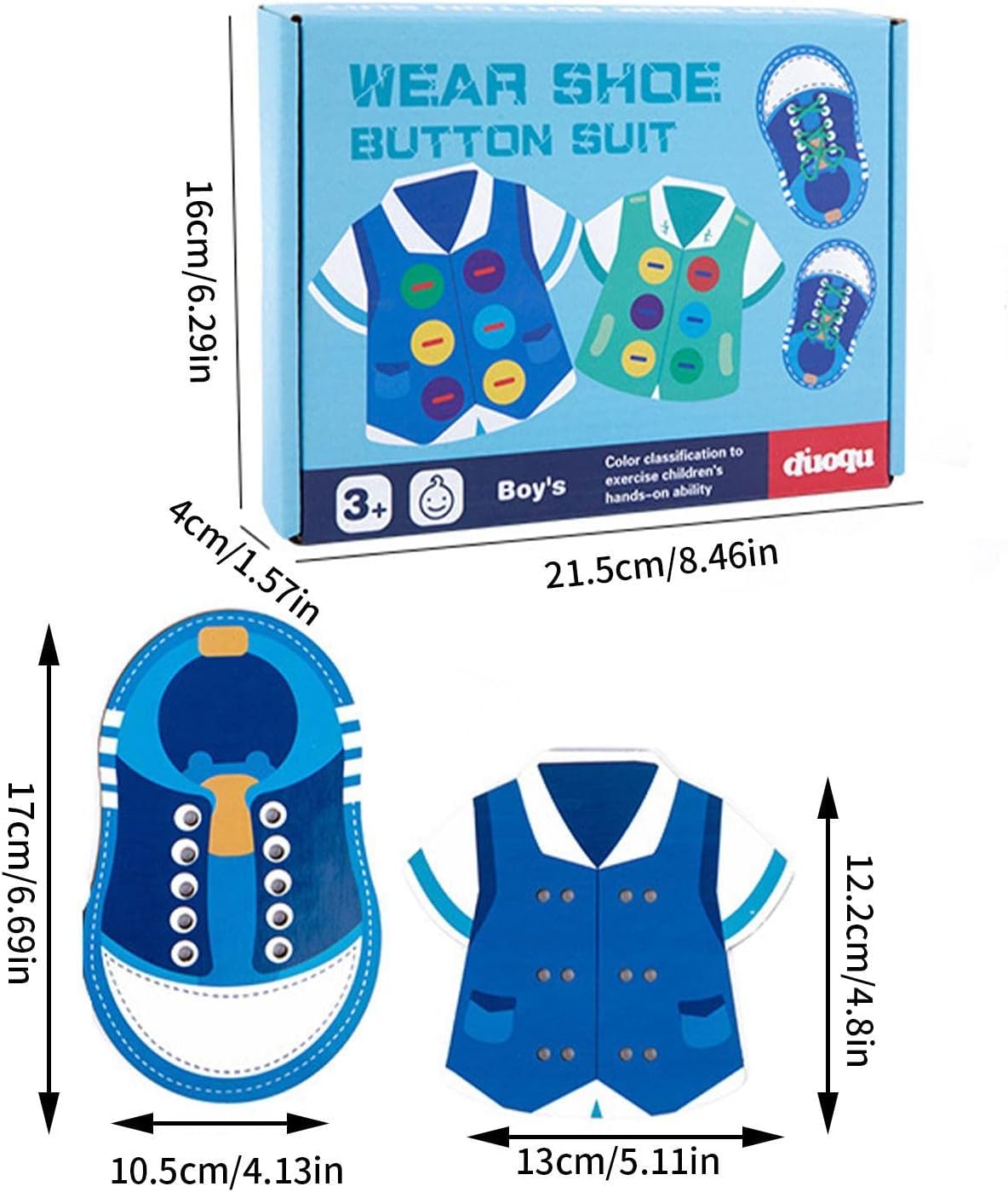 Placa de prática de amarração de cadarço - Brinquedo da prática da amarração da sapata do quebra-cabeça com botões redondos | Tênis ensinando cadarços de gravata aprender a enfiar o