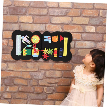 Sensory Board, Panda Design, Fashionable Busy Board, Early