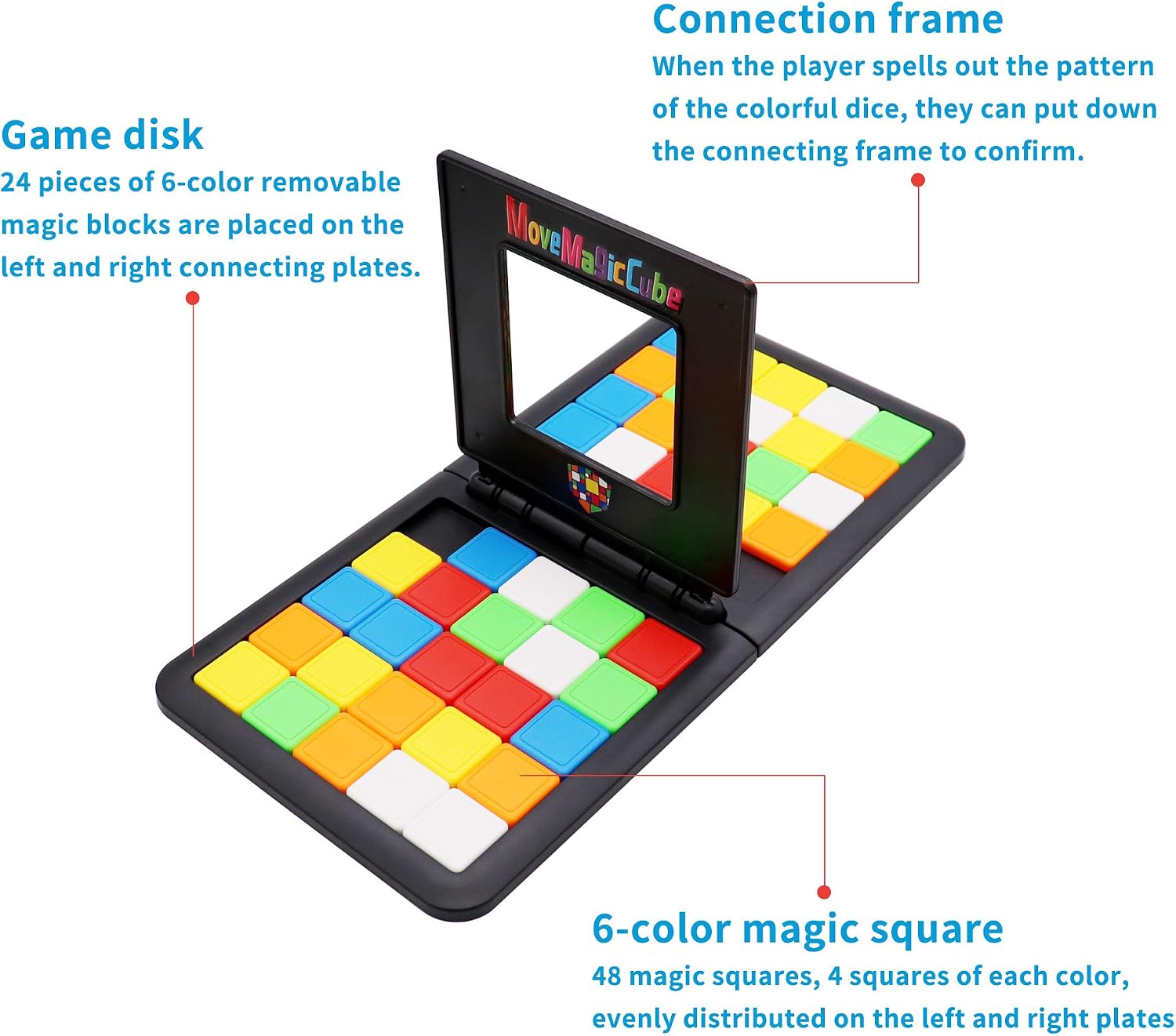 Jeu de puzzle multijoueur Magic Square Block - 789