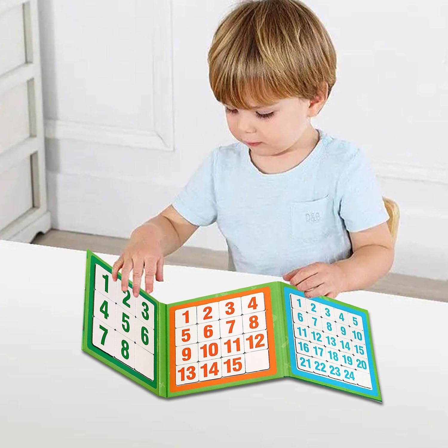 Sliding Puzzle - Magnetic Puzzle by Number for Kids | Puzzle Slide Number,r Puzzle Brain Teaser Toy Tangram Jigsaw Intelligence Puzzle Gift for Party