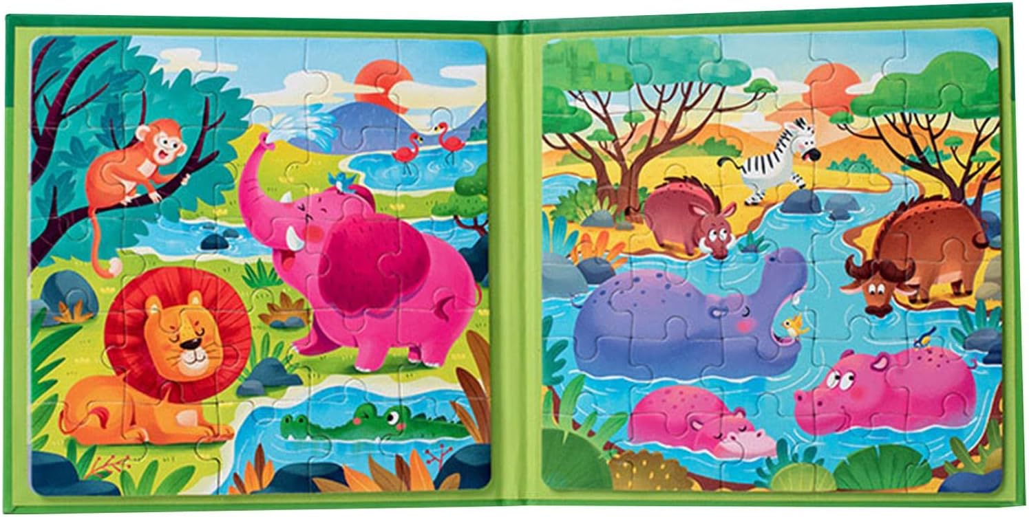 Space Puzzle Kids | Traffic Take-Along Magnetic Puzzles - Preschool Education Learning Toys for 3-6 Year Old Boys and Girls Thoran