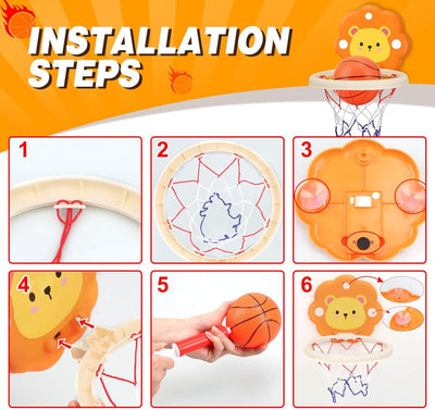 Set de basket-ball amusant Lion pour enfants - 024