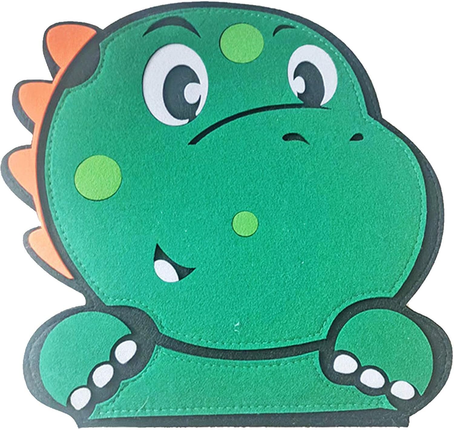 Livre d'activités Montessori en feutre - Livre éducatif en feutre sur les dinosaures pour tout-petits | Dossier d'activités d'apprentissage préscolaire pour jeunes enfants et livre de jeux Fiaoen
