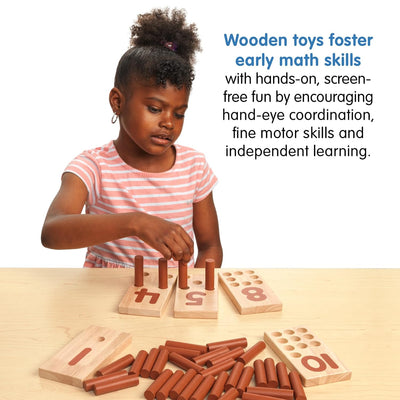 X Large Excellerations  Montessori Planches à bâtons à compter Numéro de bâtons à compter