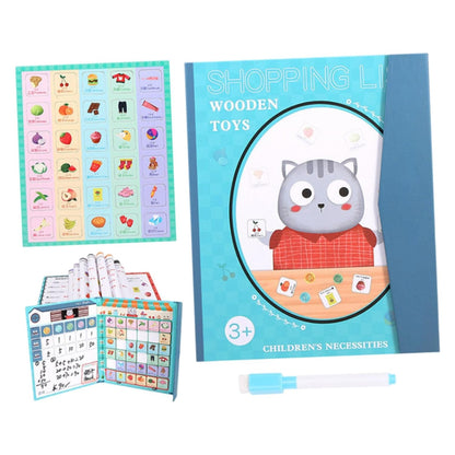 ATORSE Toddler Educational Toys Pen Control Practice Toy for Kids Ages 3+ Gift Style H