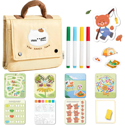 Jarmelo Travel Mate Activity Bag-Purring Kitten