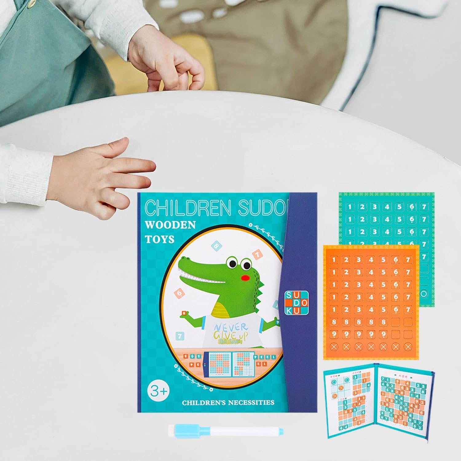 Fashion My Day Jouets éducatifs pour tout-petits, jouet de pratique du contrôle du stylo pour enfants de 3 ans et plus, cadeau style C