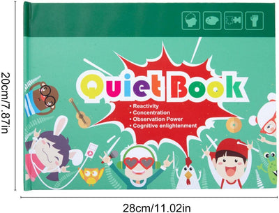 Viagens genéricas Libro de pegatinas para niños - Pegatinas reutilizables para niños pequeños - Actividades de aprendizaje preescolar para que los niños desarrollen habilidades de aprendizaje, juguetes