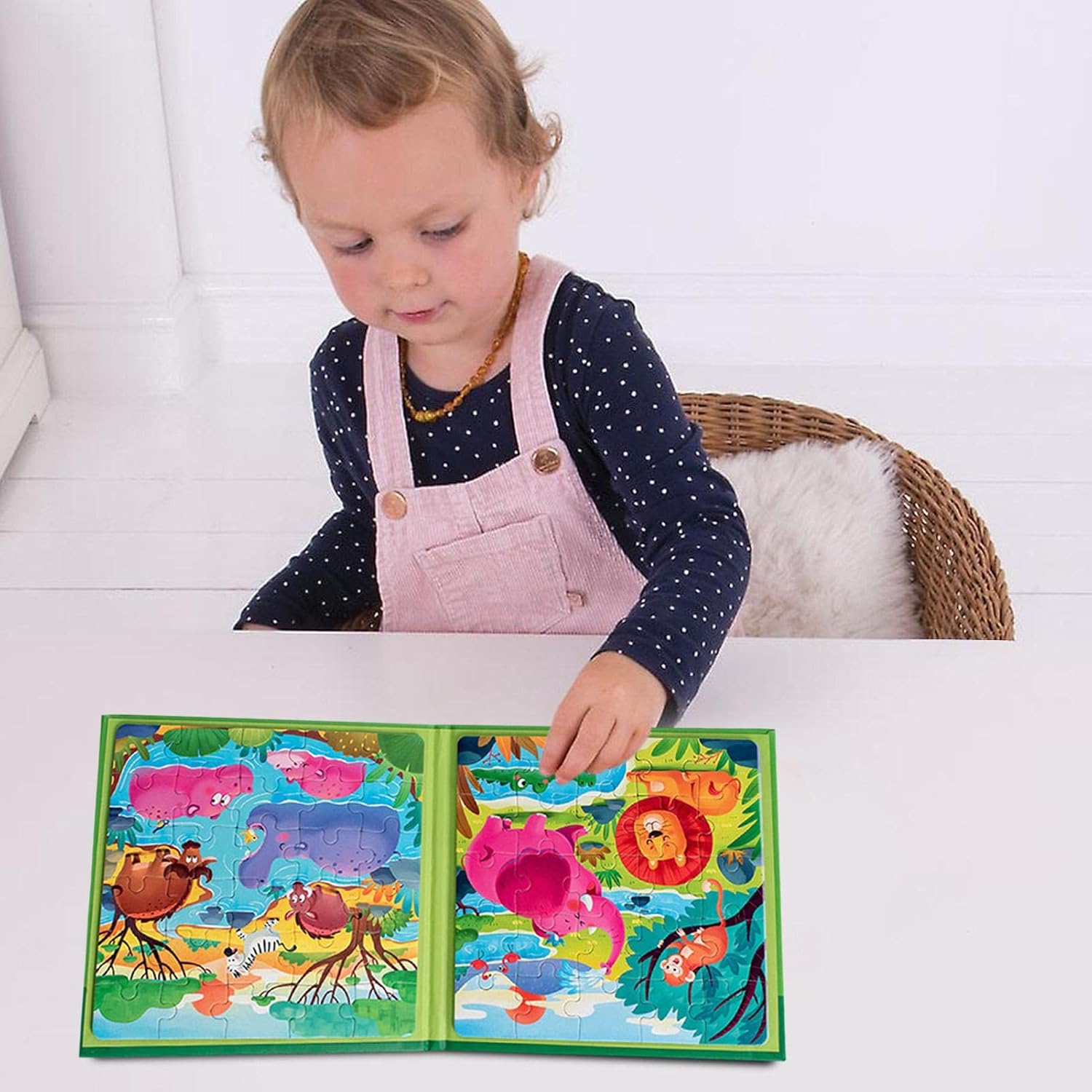 Space Puzzle Kids | Traffic Take-Along Magnetic Puzzles - Preschool Education Learning Toys for 3-6 Year Old Boys and Girls Thoran