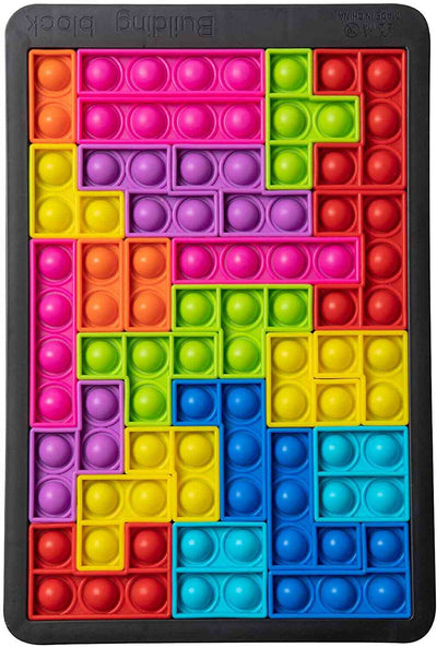 Montessori Australie TetrisPOP™ Puzzle Fidget 2-en-1