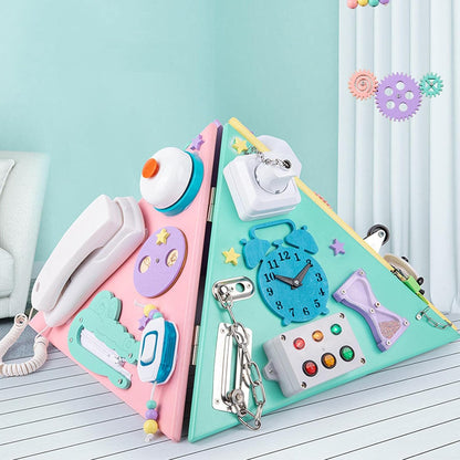 Toys Pyramid | Pyramid Shaped Fidget Toys for Adhd Kids | Hand Eye Coordination Educational Toys, Funny Toys for Education, Classroom, Aged 3+