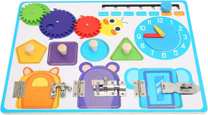 Fidget Board Activities for Seniors, Calming Fidget Board Sensory Activities Improve Coordination and Relieve Memory Loss Anxiety