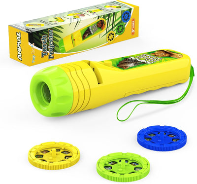 Fidtoy Kids Torch Projector Toy Animal Space Learning Light
