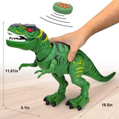 Jouet dinosaure T-Rex télécommandé Fidtoy avec pulvérisateur de brume pour enfants