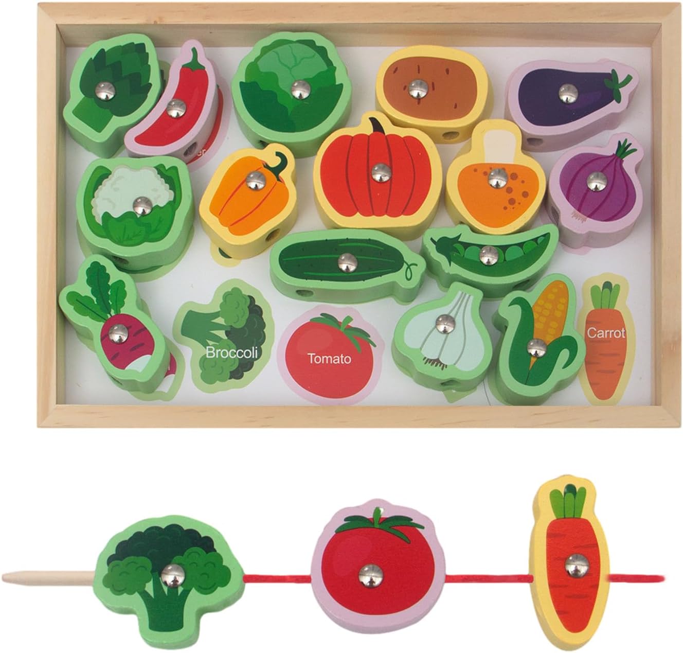 PHASZ Juego de Varillas magnéticas, Juego de Pesca para niños pequeños 2 en 1, Seguro e inofensivo, Set de Pesca Navidad Pascua Regalo de cumpleaños para niños y niñas