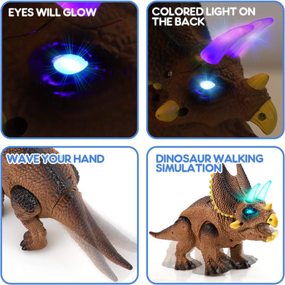 Remote Control Triceratops  Dinosaur Toys