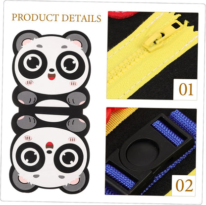 Sensory Board, Panda Design, Fashionable Busy Board, Early