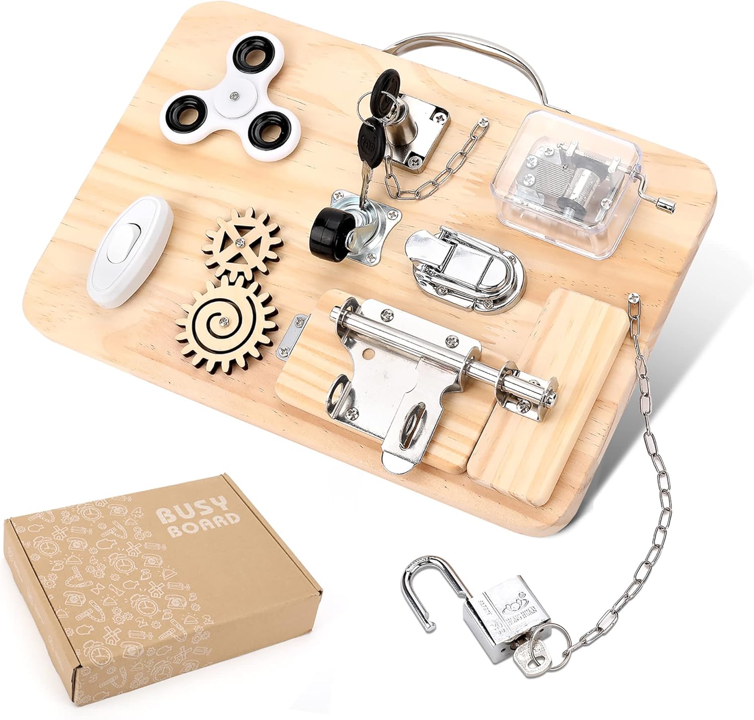 Fidtoy Montessori STEM Learning Board Games for Kids