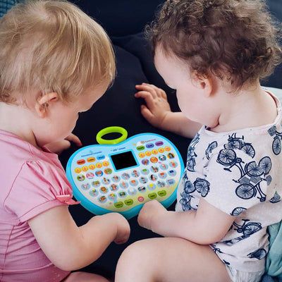 Fidtoy Apple Learning Computer Toy with LED Display for Kids