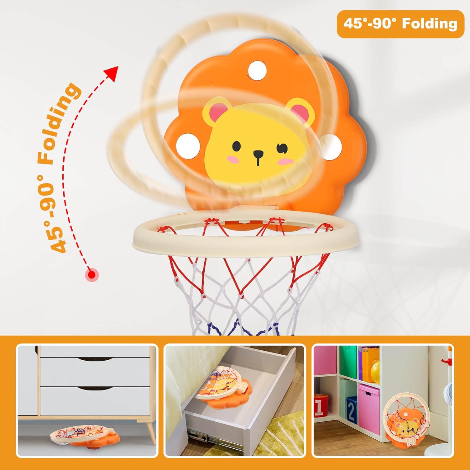 Set de basket-ball amusant Lion pour enfants - 024
