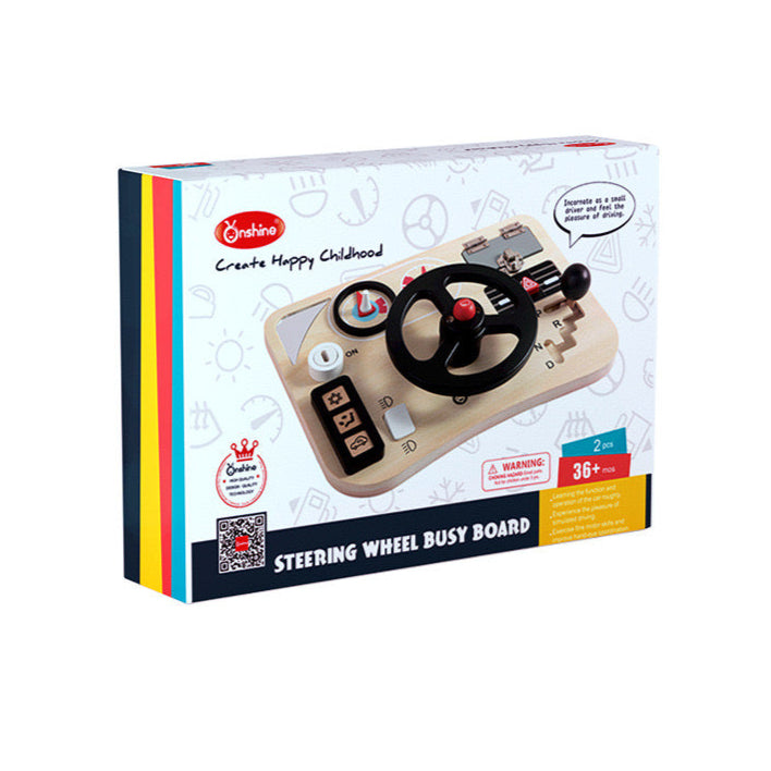 Steering Wheel Busy Board - The Fine motor Toy