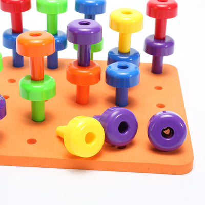 Tableau à chevilles Montessori