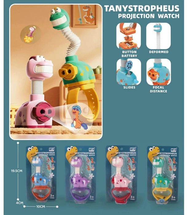Dinosaur Projection Pop Tube Watch - 81A