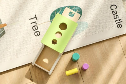 Montessori Object Permanence Visual Tracking Box