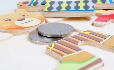 Jeu d'habillage d'ours Montessori