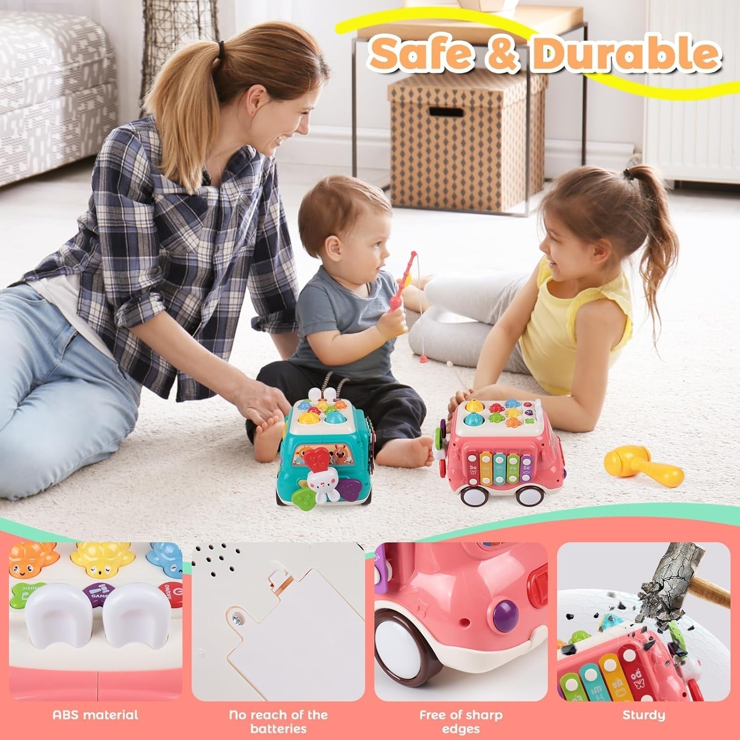 6in1 Multiple Activity and Learners Car - 986