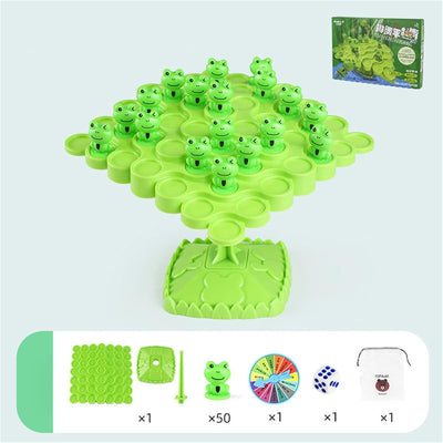 Juego familiar de desafío Árbol equilibrista de ranas - 153