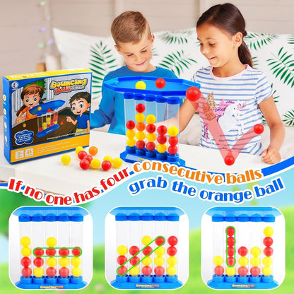 Bouncing Ball Connect Four Tabletop Family Fun - 047