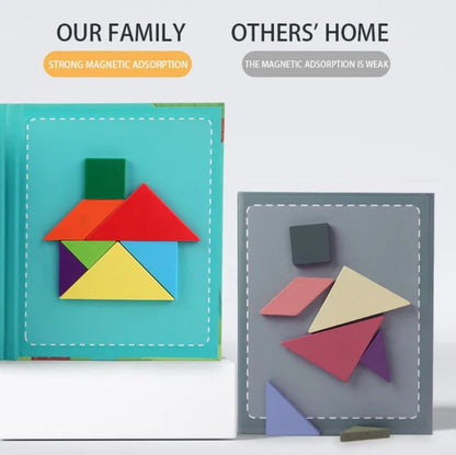 Magnetic Tangram Logical Thinking Toy