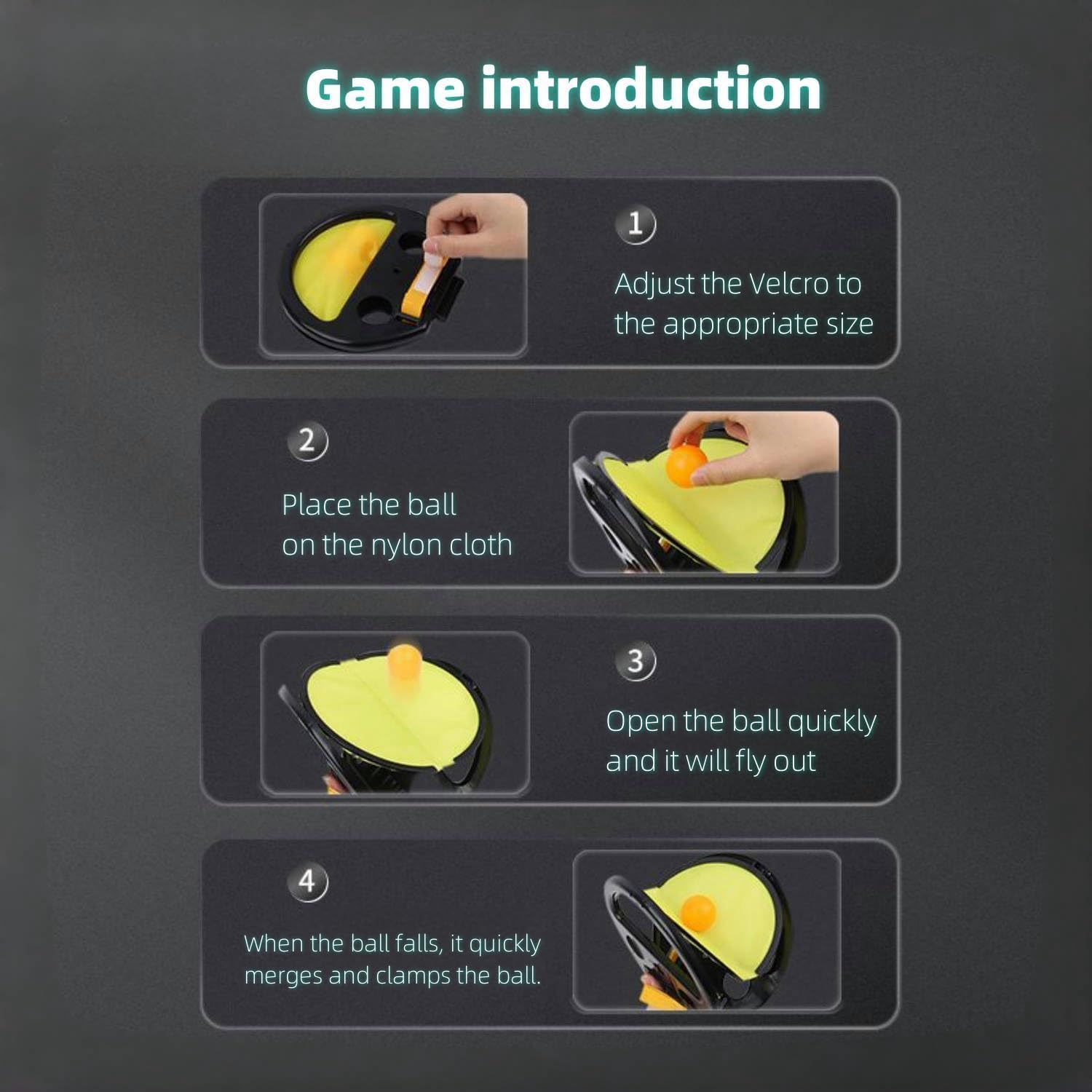 High-Energy Paddle Ball Game