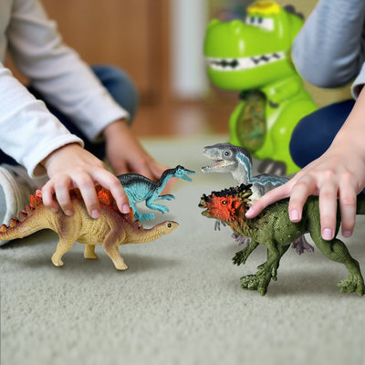 Fidtoy Big Dinosaur Toy Set with T-Rex Storage Box