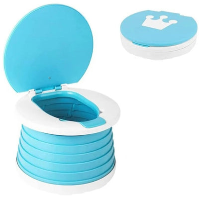 Entrenador de orinal portátil y plegable