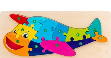 Educational 3D Wooden Puzzle for Children