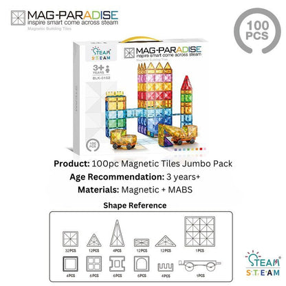 Magnetic Tiles and Marble Run Variety Packs