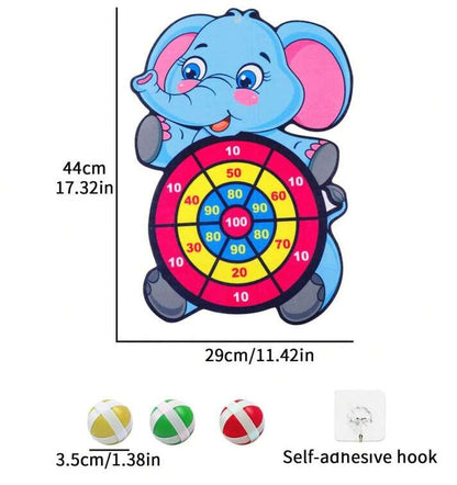 Sticky Ball Dartboard Interactive Play for Kids - 881